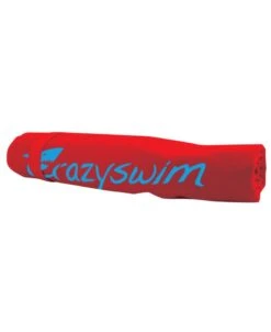 SERVIETTE - CRAZY MICROFIBRE - ROUGE -Crazyswim serviette crazy microfibre rouge 1