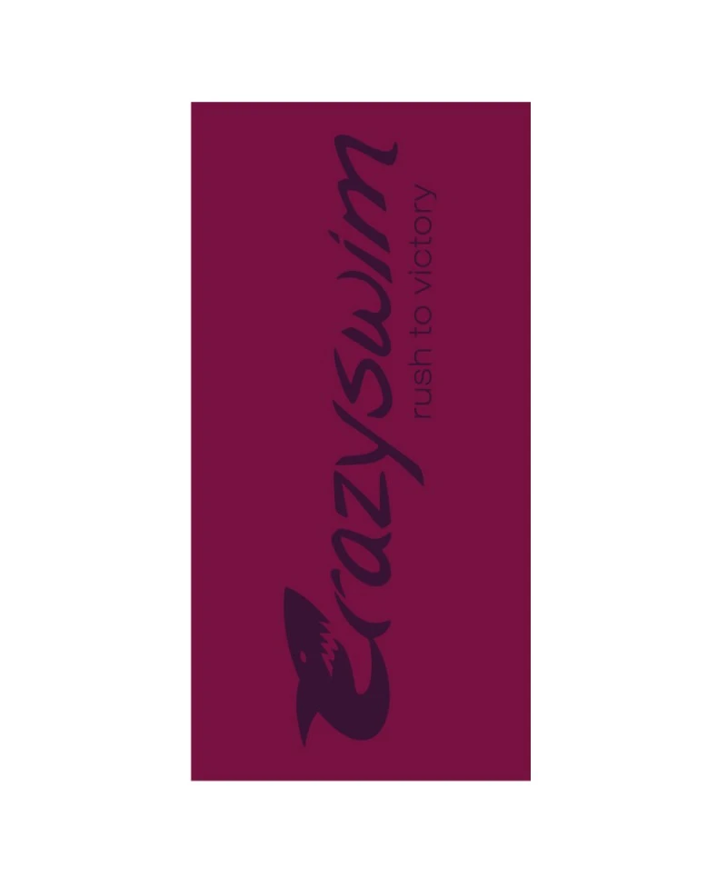 SERVIETTE - CRAZY SPORT TOWEL - BORDEAUX 3 SERVIETTE - CRAZY SPORT TOWEL - BORDEAUX