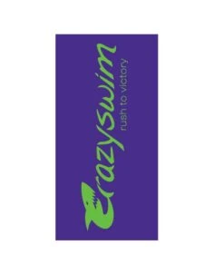SERVIETTE - CRAZY SPORT TOWEL - VIOLET