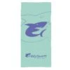 SERVIETTE - SHARK - BLEU MENTHE/VIOLET -Crazyswim serviette shark bleu mentheviolet