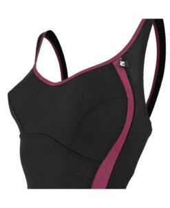 TAMAE REVOLUTIONAL - NOIR/BORDEAUX -Crazyswim tamae revolutional noirbleu lagon 2