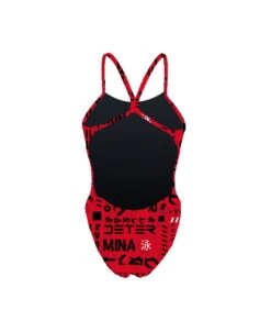 YELIA JR VICTORY - ROUGE -Crazyswim yelia jr victory rouge 1
